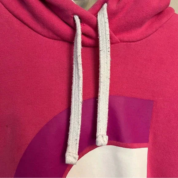 L/G the North Face pink kangaroo pullover hoodie - Picture 6 of 8